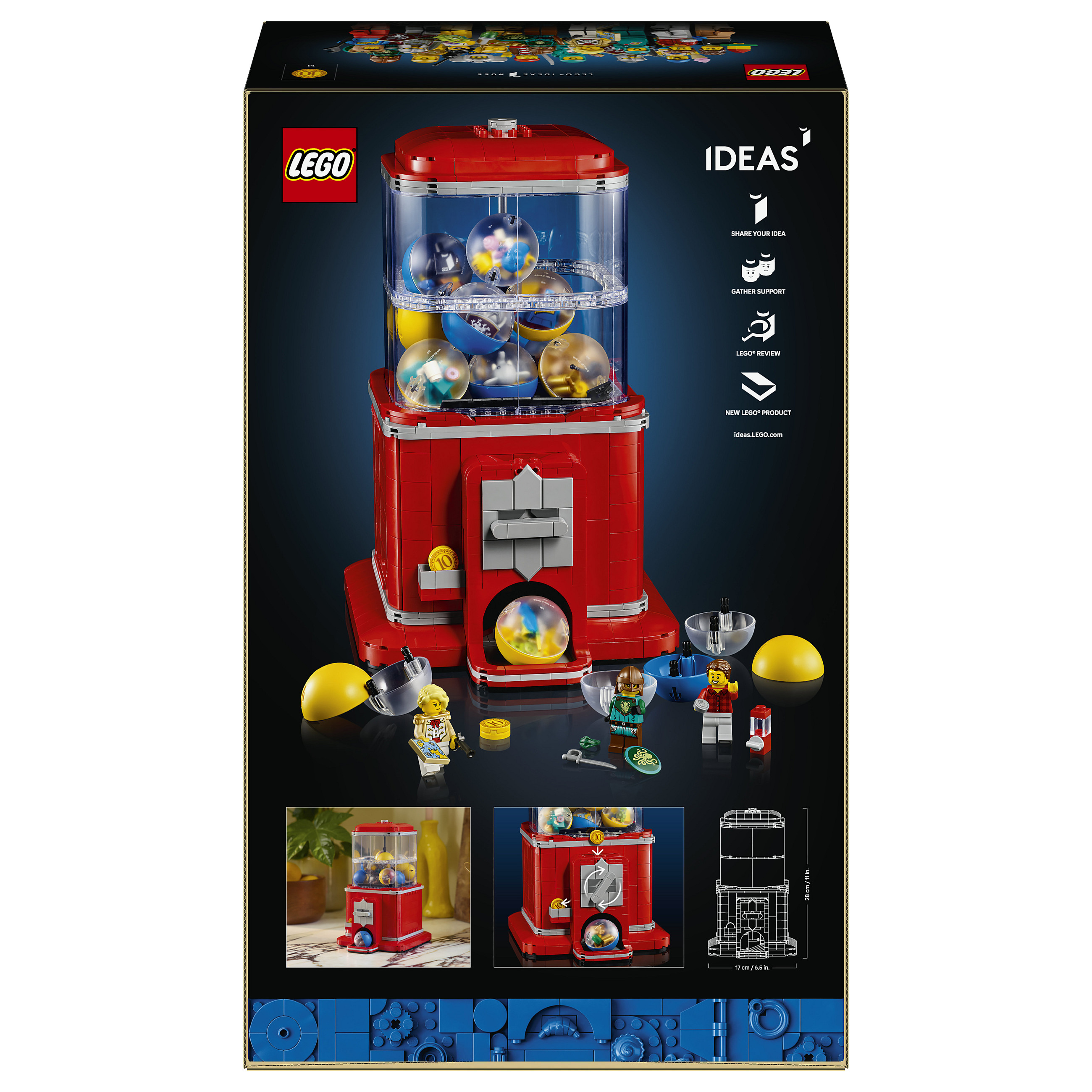 LEGO Ideas Minifigure Vending Machine 21358 thumbnail 5