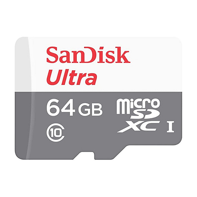 Kartë Memorie SD CARD 64GB SanDisk Ultra MicroSDXC 100MB/s