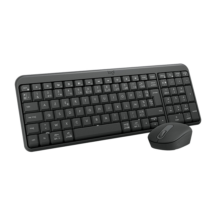 Combo (Tastierë & Maus) Logitech MK250 / Wireless / AZERTY / French Language - Grafit thumbnail 4