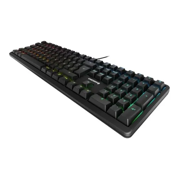 Tastierë Gaming CHERRY G80-3000N RGB / Wired / 105 + 4 Keys / MX Silent Red / USB / QWERTZ German / RGB - Zezë 4