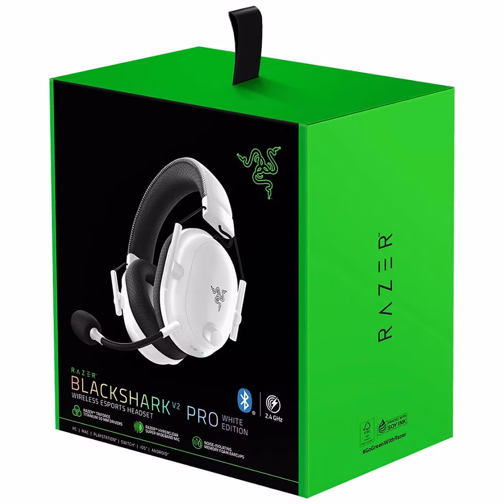 Kufje Gaming Razer BlackShark V2 Pro / Wireless  – Bardhë 4