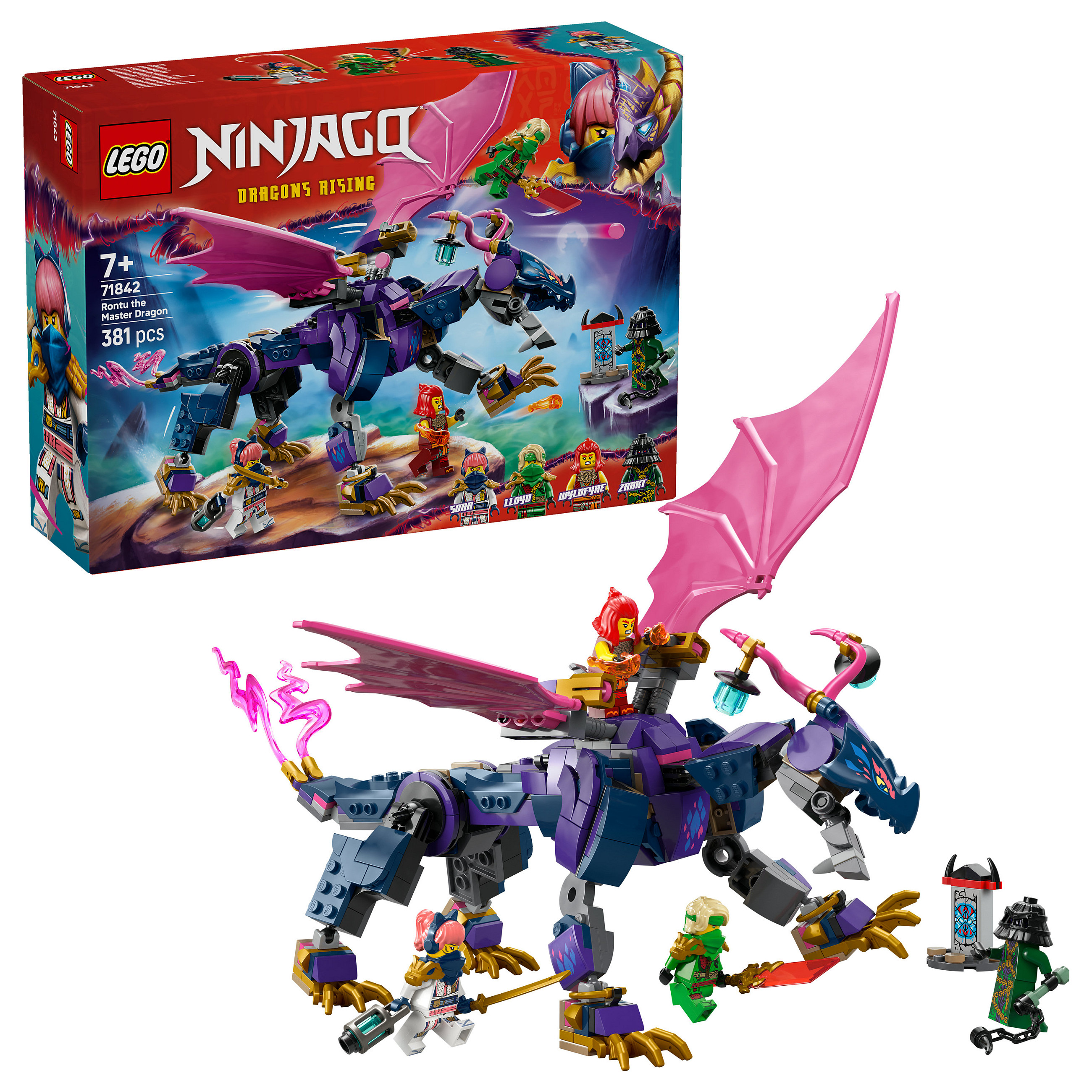 LEGO NINJAGO Rontu the Master Dragon thumbnail 3