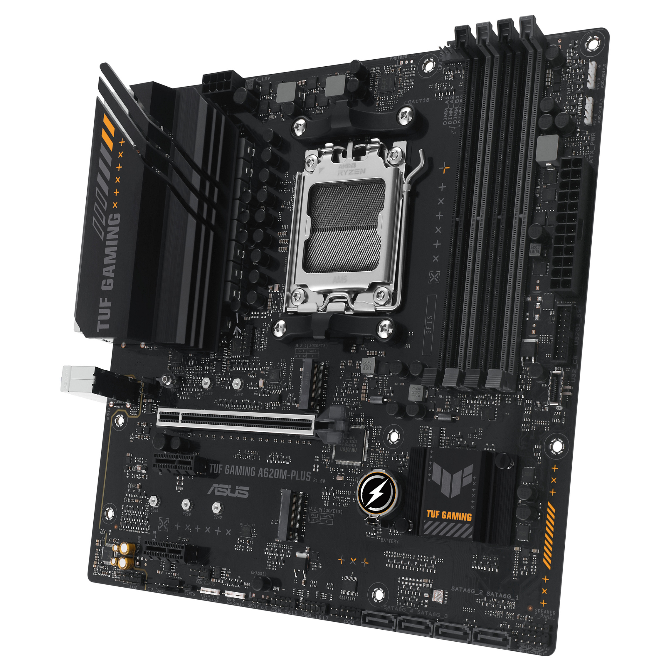 Pllakë Amë ASUS TUF GAMING A620M-PLUS thumbnail 4