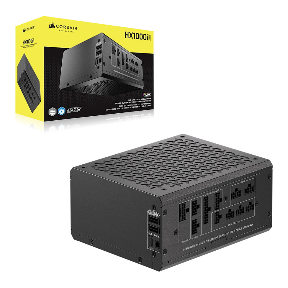 Furnizues Energjie 1000W Corsair HX1000i SHIFT / 80+ Platinum / ATX 3.1 / PCIe 5.1 thumbnail 2