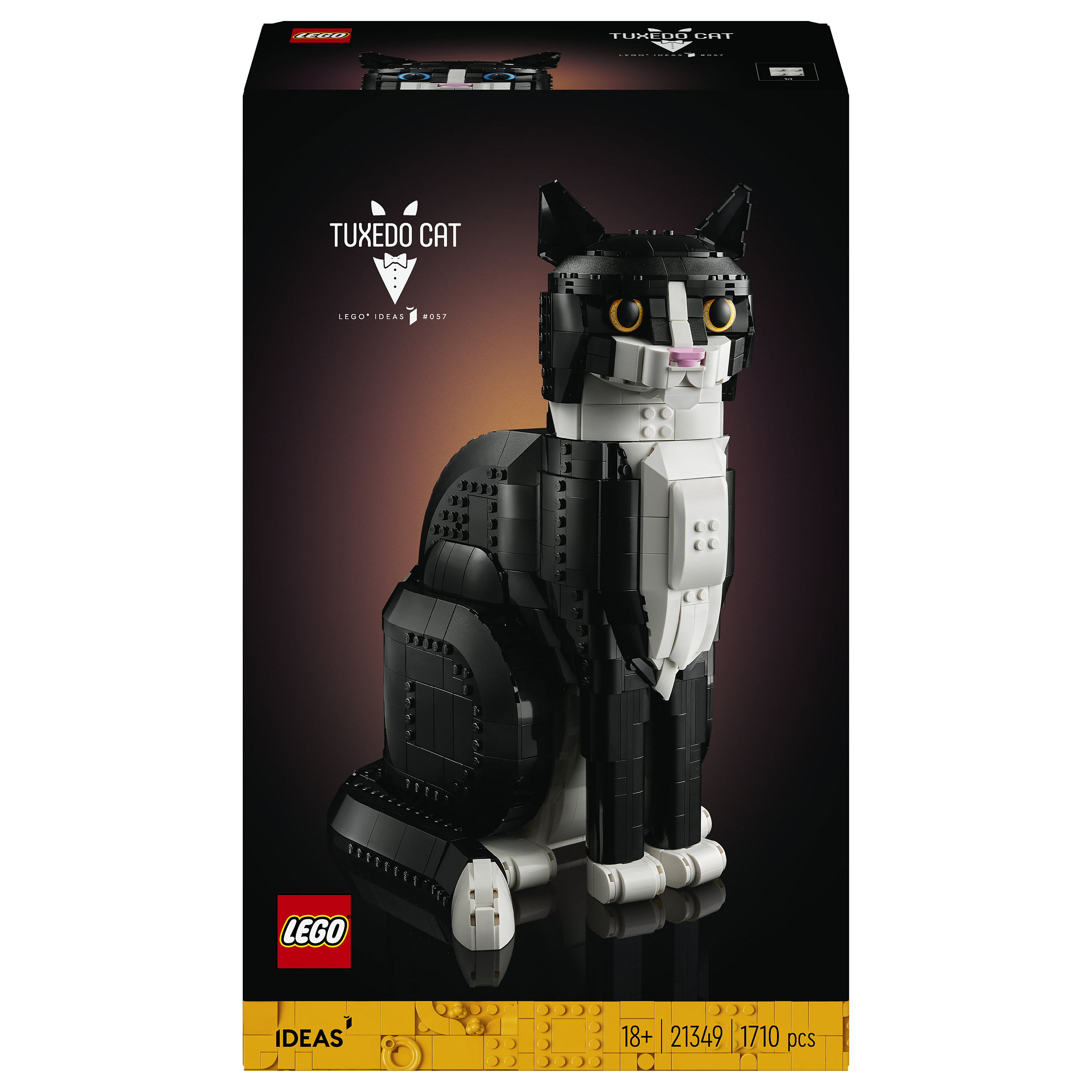 LEGO Ideas Tuxedo Cat
