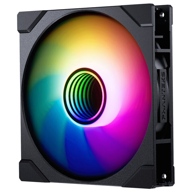 Ftohës për Kasë Phanteks M25G2-140 D-RGB Reverse / 140mm / 25mm / 350-1800 RPM / PWM / 100.07 CFM / 2.04 mmH₂O / D-RGB – Zezë