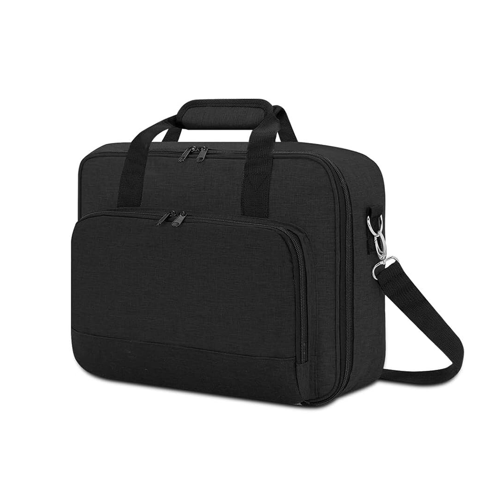 Çantë për Projektor P01 / B53-30 / Polyester / 14.1 inch Thick padding / Carry Handheld / Strap Connection Buckle / 36x28x10 cm / E zezë 2