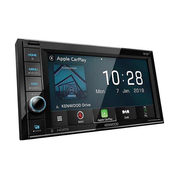 Radio për veturë me navigim Kenwood DNR4190DABS, 2 DIN, ekran me prekje 6.2", GPS Garmin, DAB+, Apple CarPlay, Bluetooth, USB, HDMI, microSD, fuqi maksimale 4 × 50 W - Zezë 3
