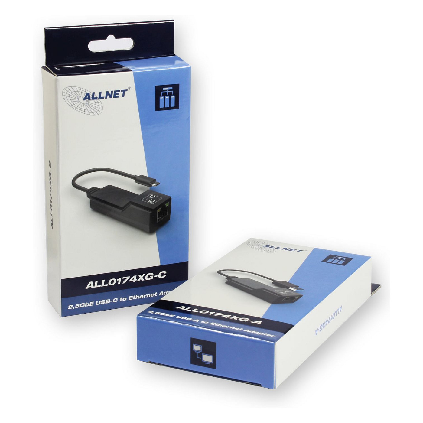 Adapter Rrjeti ALLNET ALL0174XG-A, 2.5GbE, USB Type-C, 1× RJ45 - Zezë 3