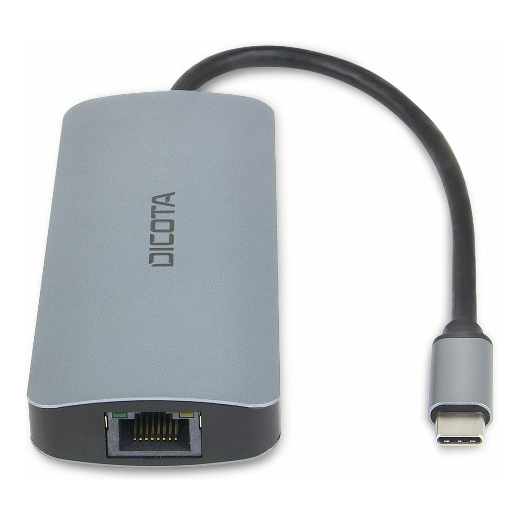Docking Station D Dicota USB-C 8-in-1 Multi Hub 4K PD 100W silver thumbnail 5