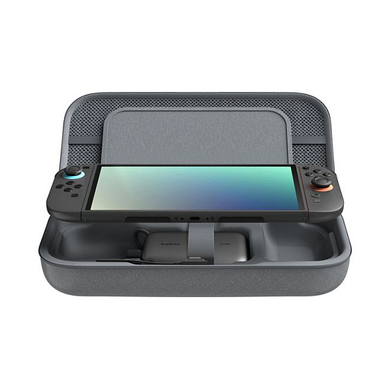 Aksesor për Konzolë Belkin ENA001hqCH-V2 / Charging Case / Power Bank 10000mAh / 20W / USB-C+USB-A - Hiri