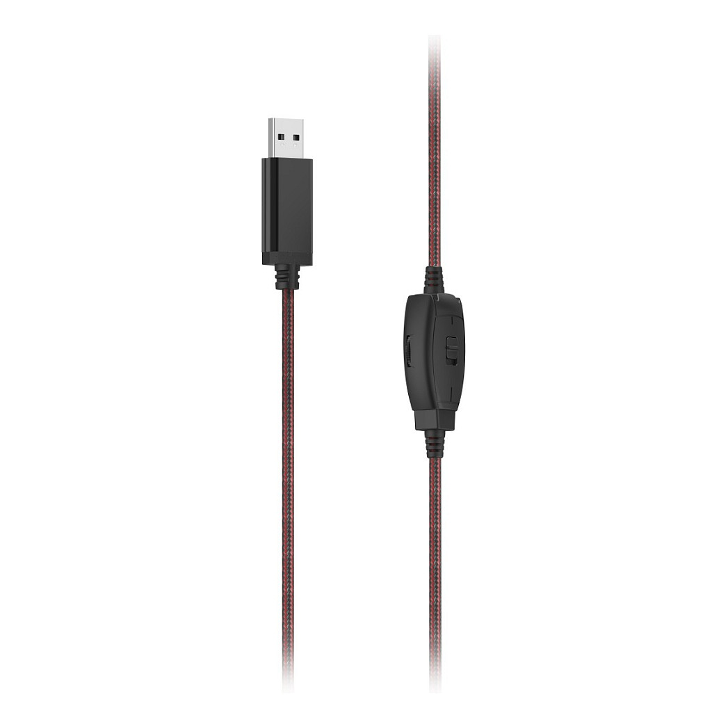 Kufje me Kabllo Hama HS-USB400 V2, Stereo, USB – Zezë 2