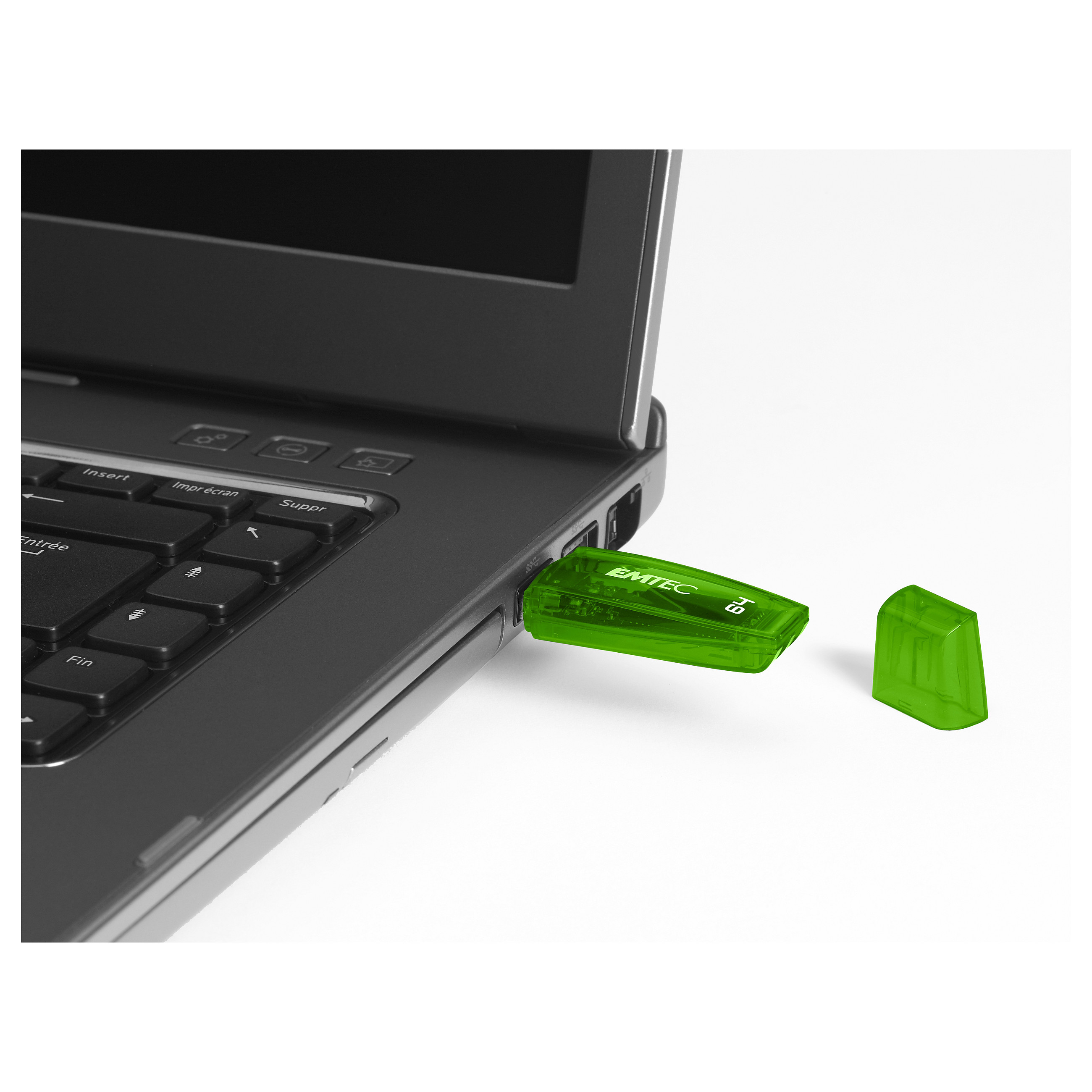 USB Flash Drive / Emtec / 64GB / USB 2.0 / C410 / Gjelbër thumbnail 4