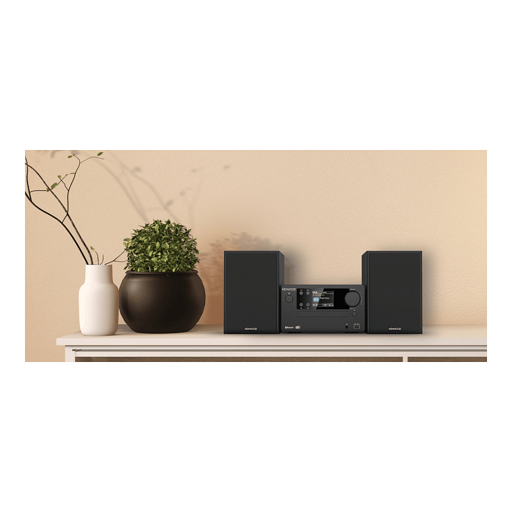 Sistem Audio Kenwood M-725DAB-B, 2 × 25W, CD, USB, DAB+, FM-RDS, Bluetooth 5.0 - Zezë 8