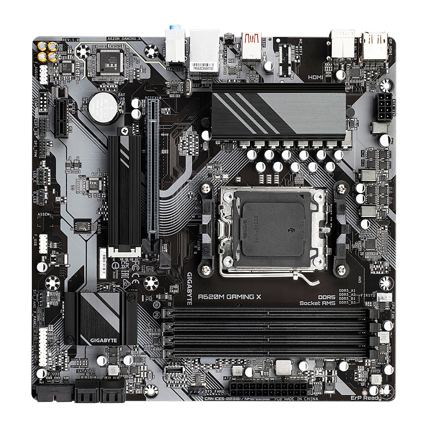 Pllakë Amë AM5 Gigabyte A620M GAMING X mATX thumbnail 5