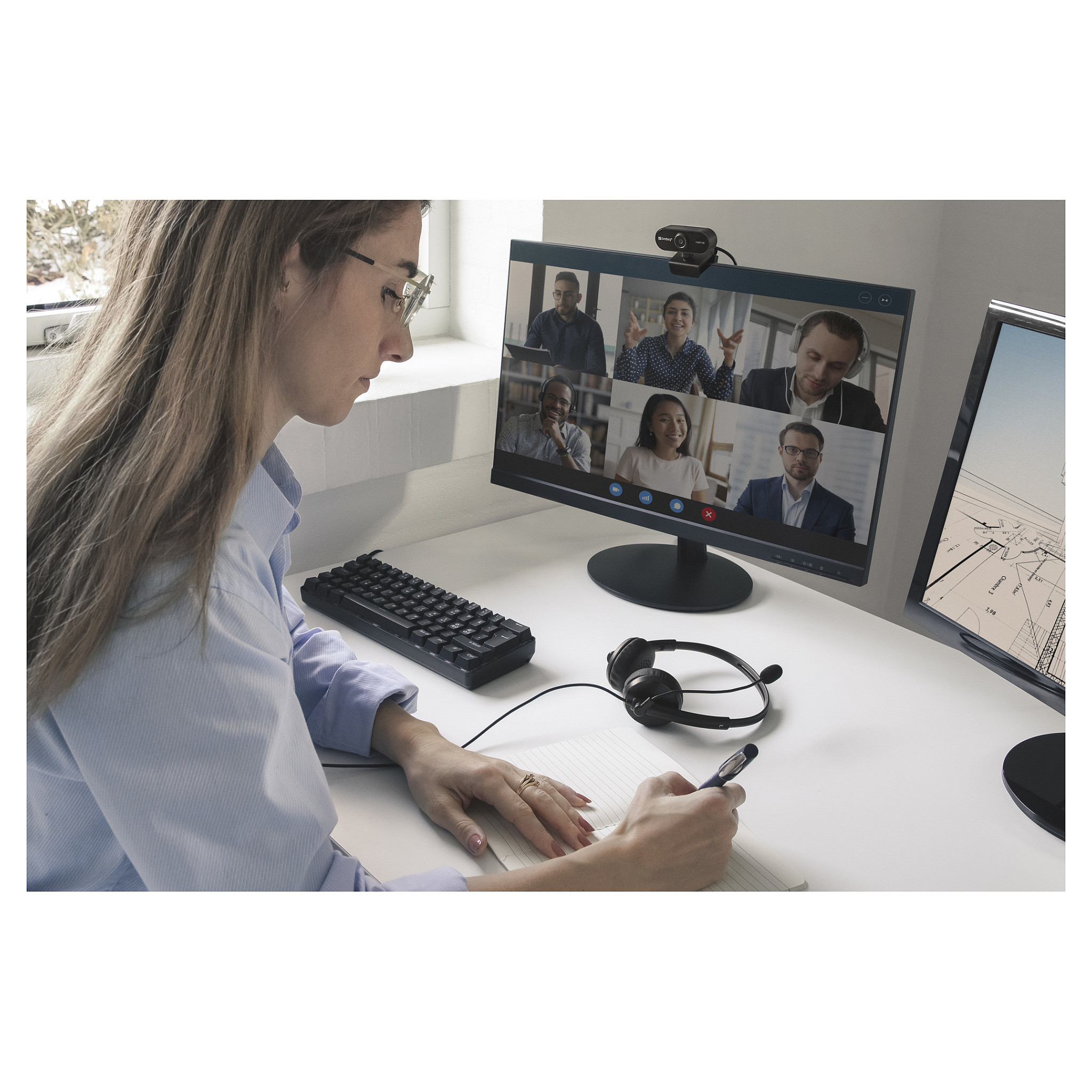 Webcam Sandberg 133-97 Flex 1920x1080 Full HD 4