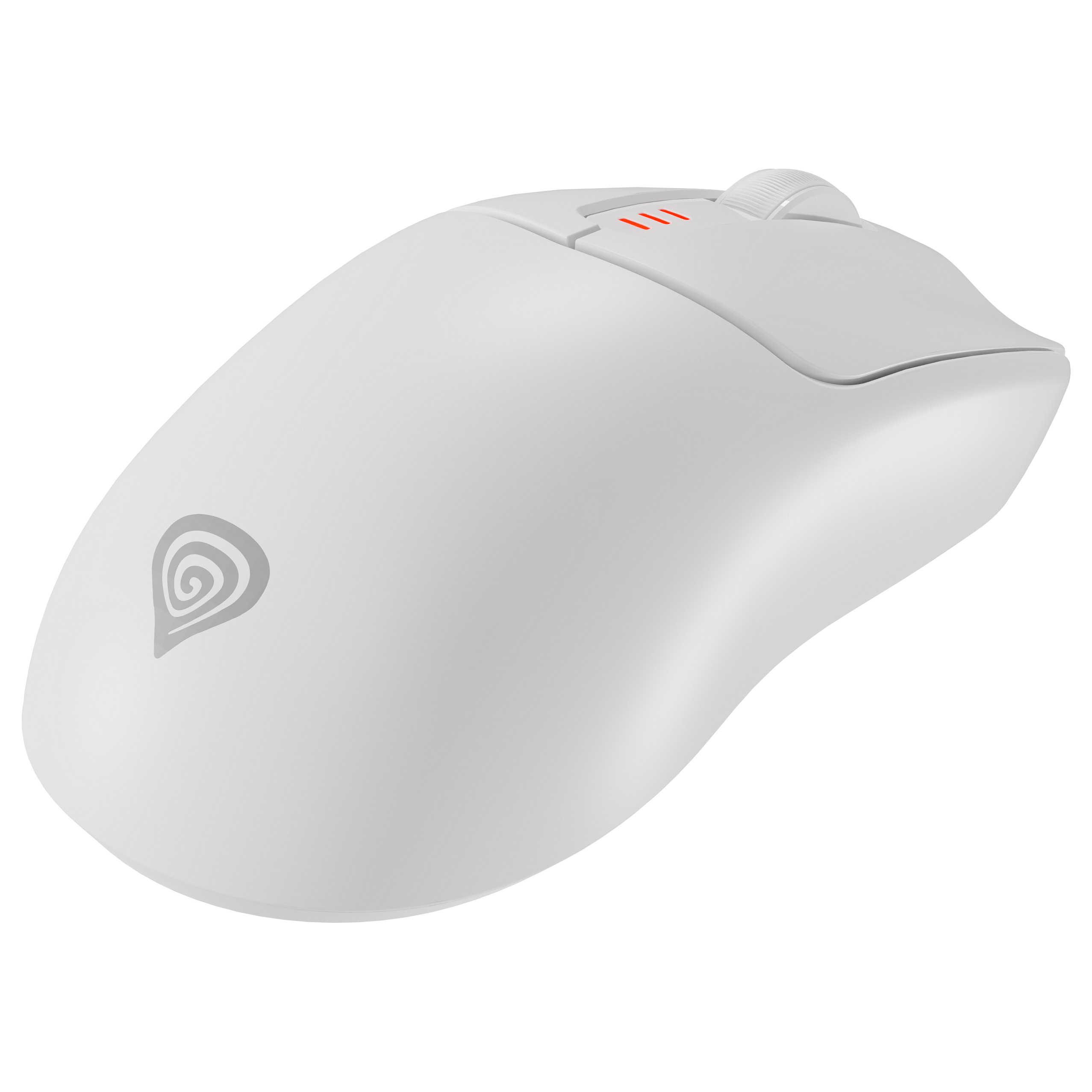 Maus Gaming Genesis Zircon 500 / Wireless / PMW3325 / 10.000 DPI / 2.4 GHz + Bluetooth - Bardhë 5