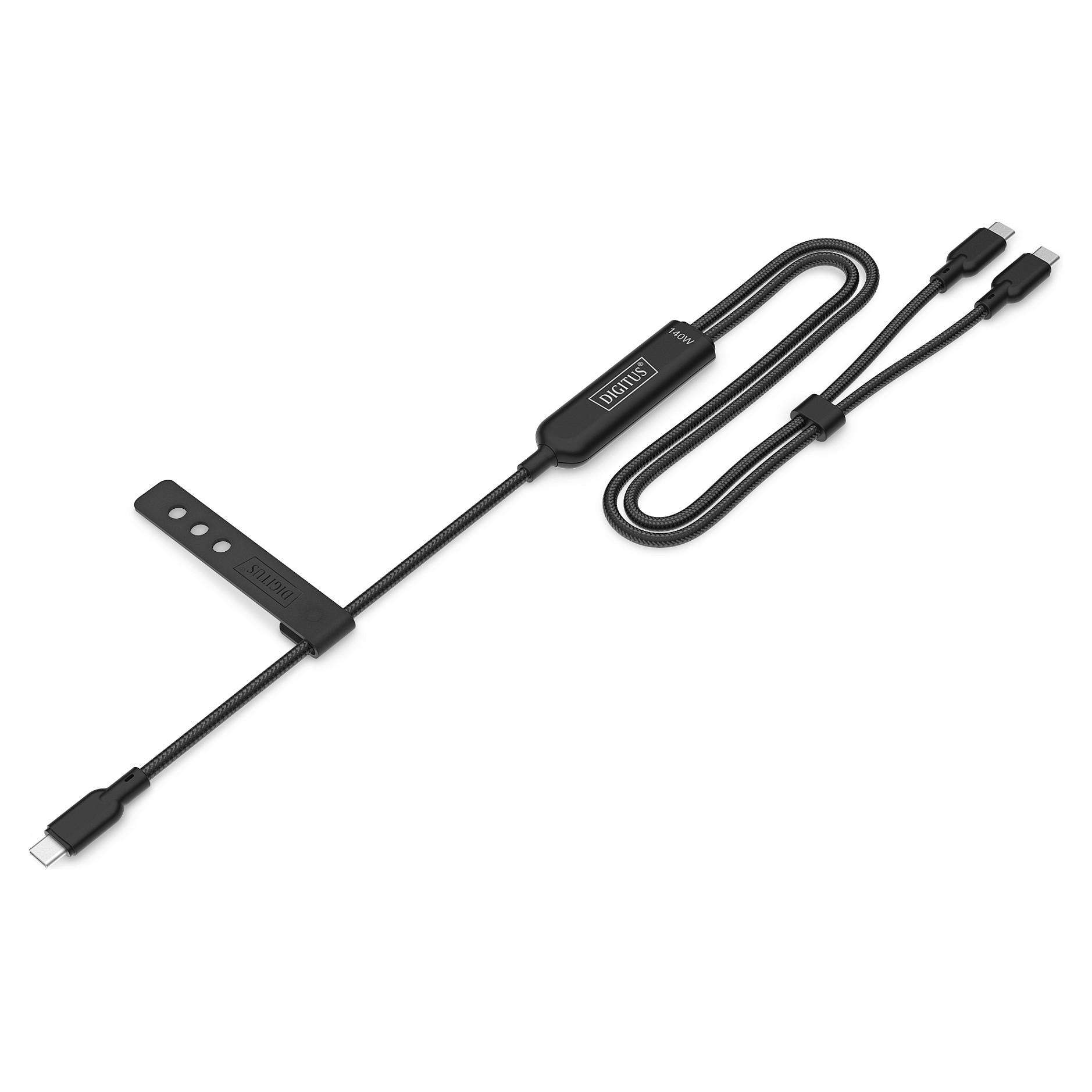 Kabllo USB DIGITUS AK-300117-003-S, USB 3.0, USB-A në Micro-USB B, 0.25 m - Zezë 6