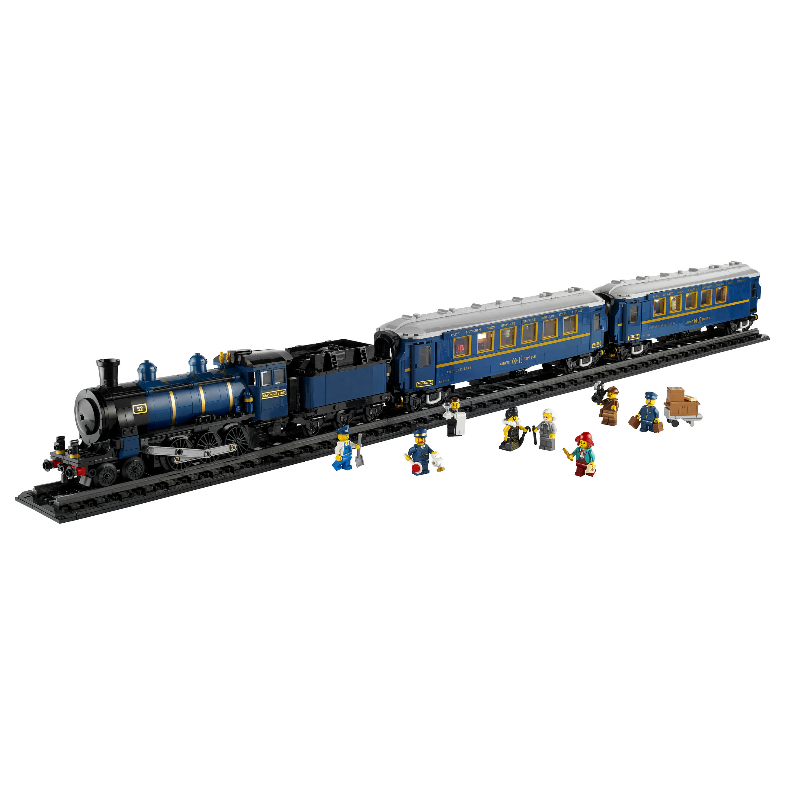 LEGO Ideas The Orient Express Train 21344 thumbnail 2