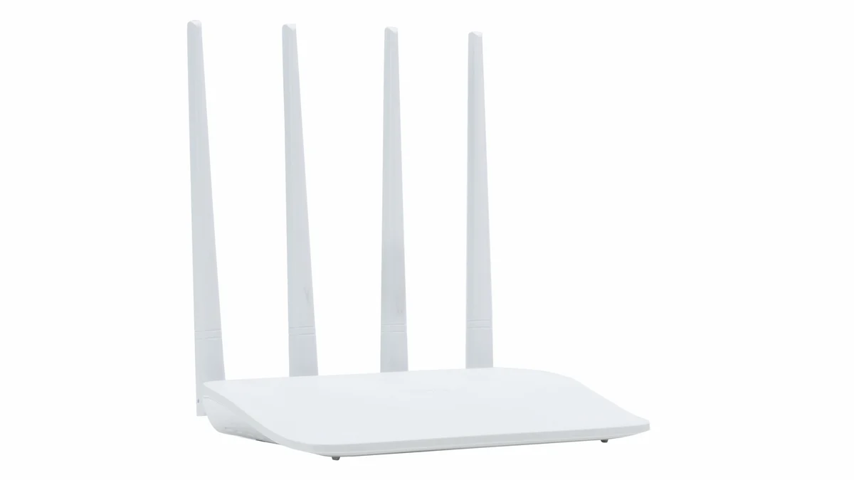 Tenda F6 N300 – Wireless Router 2.4GHz, 300Mbps, 4x5dBi, 1xWAN + 3xLAN, i Bardhë 2