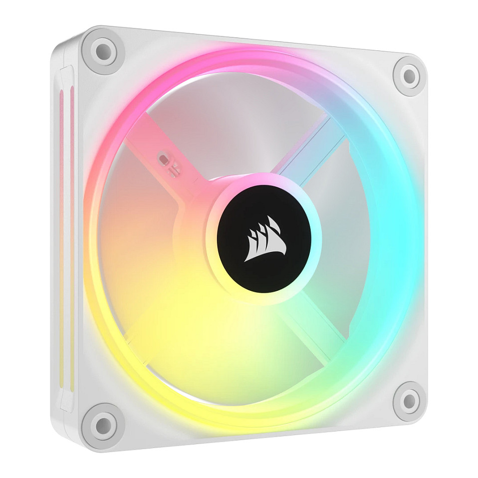 Ftohës për Kasë Corsair iCUE LINK QX120 / 120mm / 400-2400 RPM / RGB / PWM – Bardhë