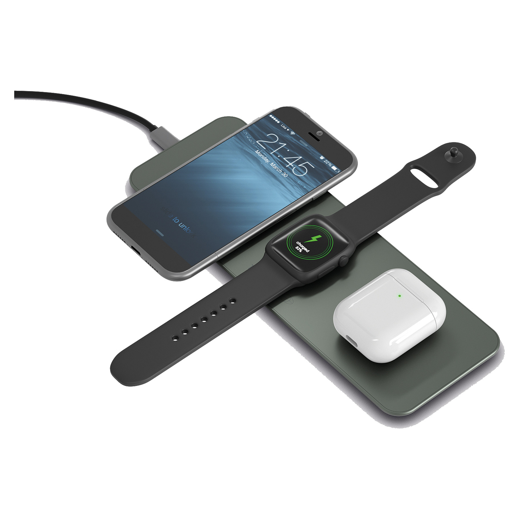 Adapter Terratec C20 / USB-A në USB-C / USB 2.0 - Zezë 2