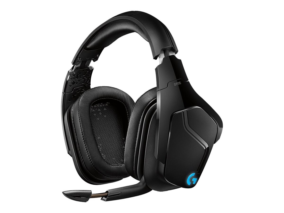 Kufje Gaming Logitech G935 / Wireless / 2.4 GHz / 50 mm / 7.1 / DTS Headphone:X 2.0 / RGB - Zezë/Blu 3