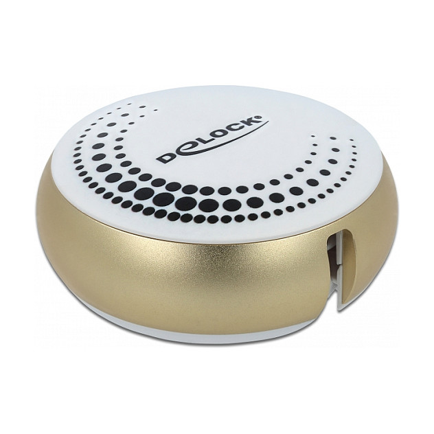 Kabllo USB DeLOCK 85820, USB 2.0 Type-A mashkull në Micro-B mashkull dhe Lightning mashkull, kabllo e tërheqshme 2 në 1, 0,92 m - Bardhë/Ari 3