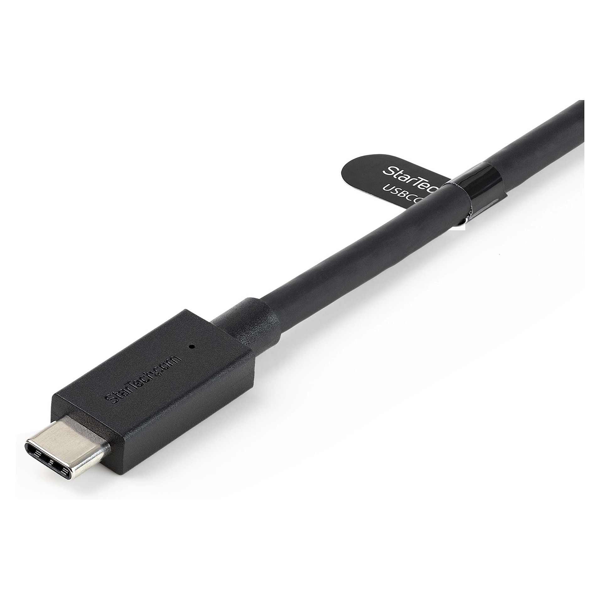 Kabllo USB StarTech.com USBCCADP, USB-C në USB-C, USB 3.2 Gen 2, 10 Gbps, Power Delivery 100W, me adapter USB-C në USB-A 5 Gbps, 1 m – Zezë 5