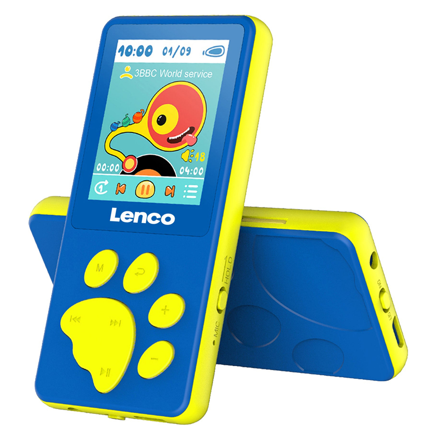 MP3/MP4 Player Lenco Xemio-560BU, 8GB, Ekran TFT 1.8", MicroSD deri në 64GB, Mikrofon, Kufje - Blu 6