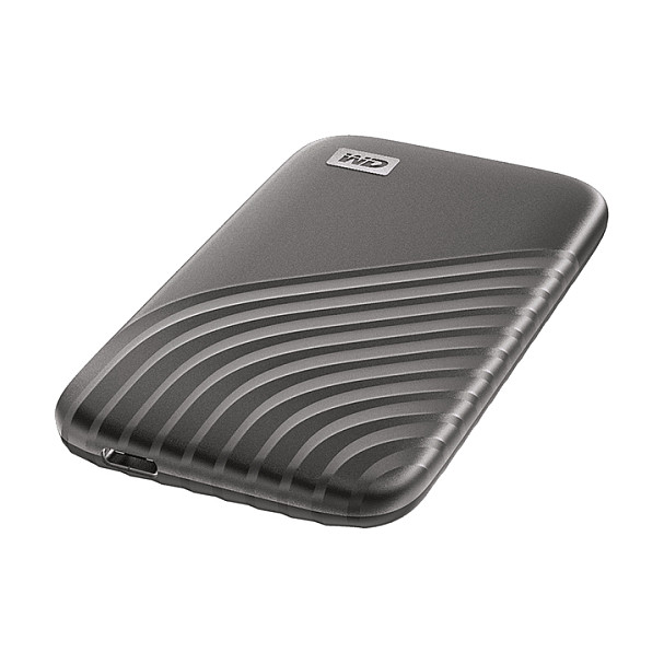External SSD WD My Passport, 500GB, USB-C, USB 3.2 Gen 2,Fast Backup Storage, Enkriptim AES 256-bit – Gri 4