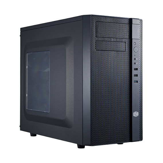 Kasë CoolerMaster Micro ATX N200 B – Zezë thumbnail 2