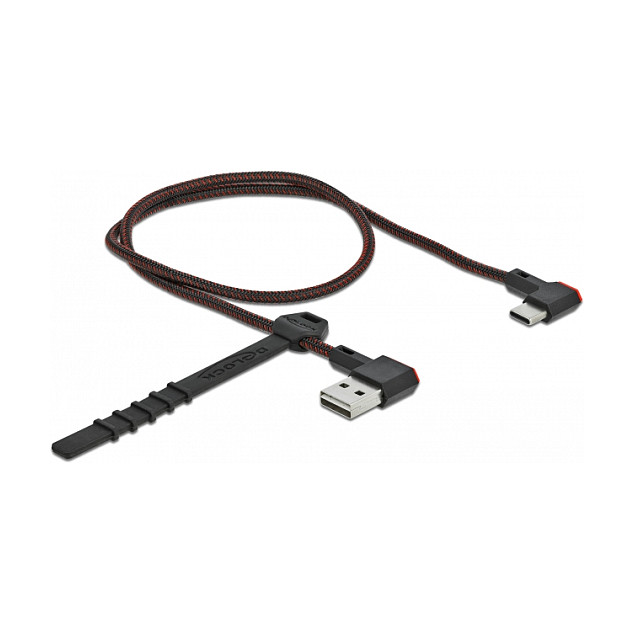 Kabllo USB DeLOCK 85280, USB-A në USB-C, USB 2.0, EASY-USB, 0.5 m - Zezë 2