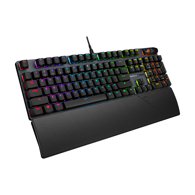 Tastierë Gaming ASUS ROG Strix Scope II X Wired / Swiss Layout - Zezë thumbnail 3