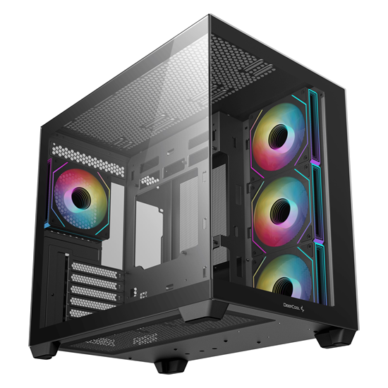 Kasë DeepCool Case CG530 Mid Tower - Zezë thumbnail 3
