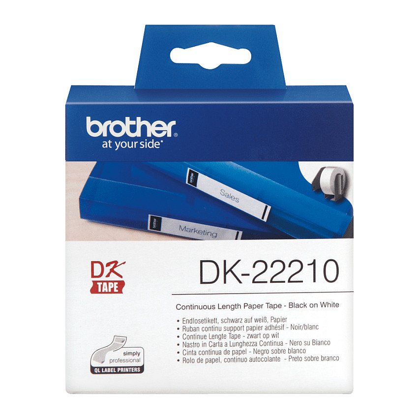 Toner Brother DK-22210 Original Continuous Paper Label Roll thumbnail 2