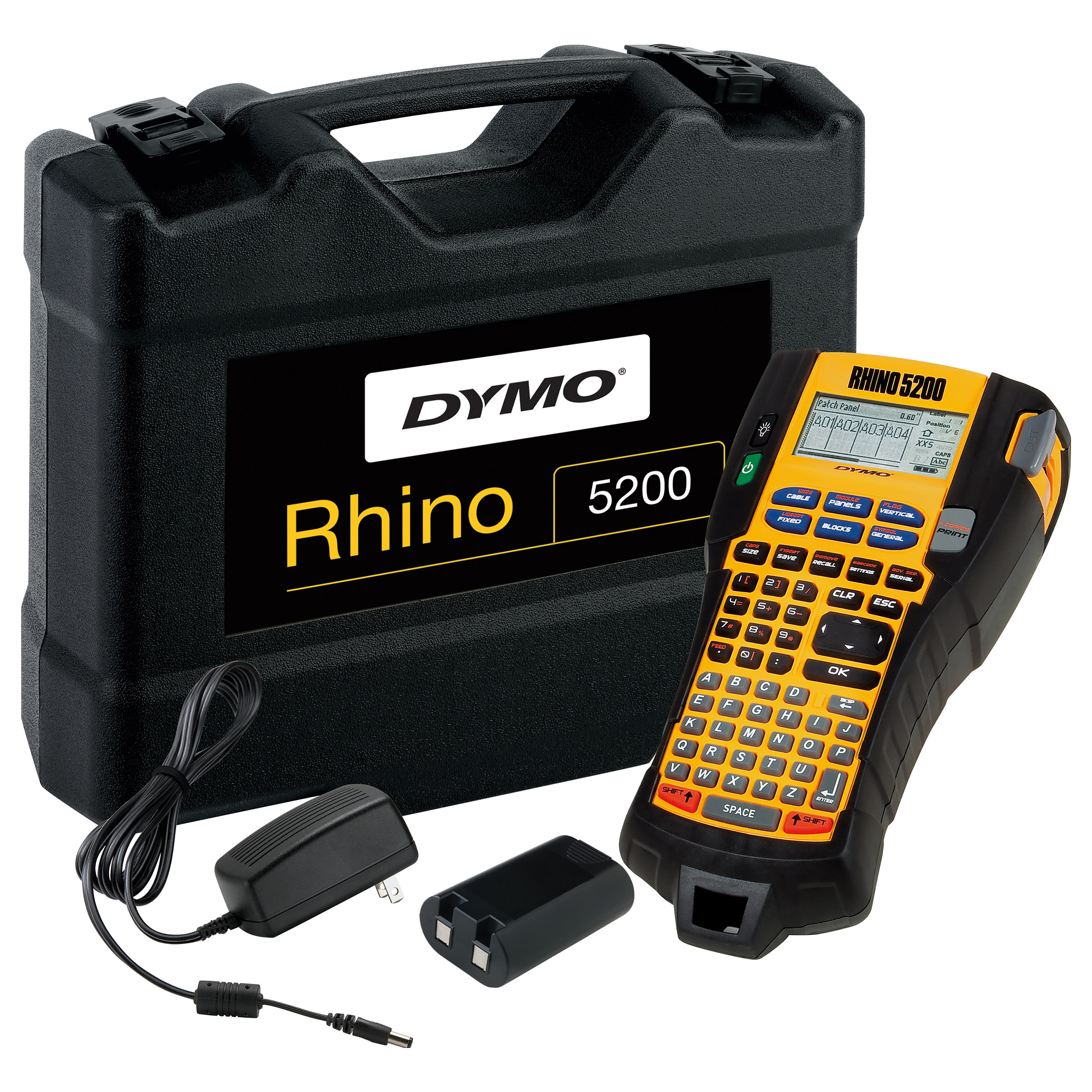 Printer Label DYMO LetraTag LT-100T / QWERTZ / Ekran 13 Karaktere / 2 Rreshta / Shirita deri 12 mm / 4 × AA - Gri 4