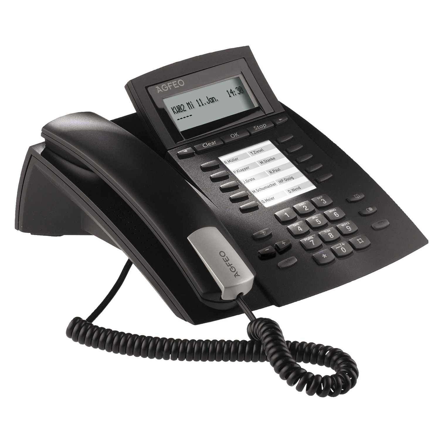 AGFEO ST 22 IP schwarz