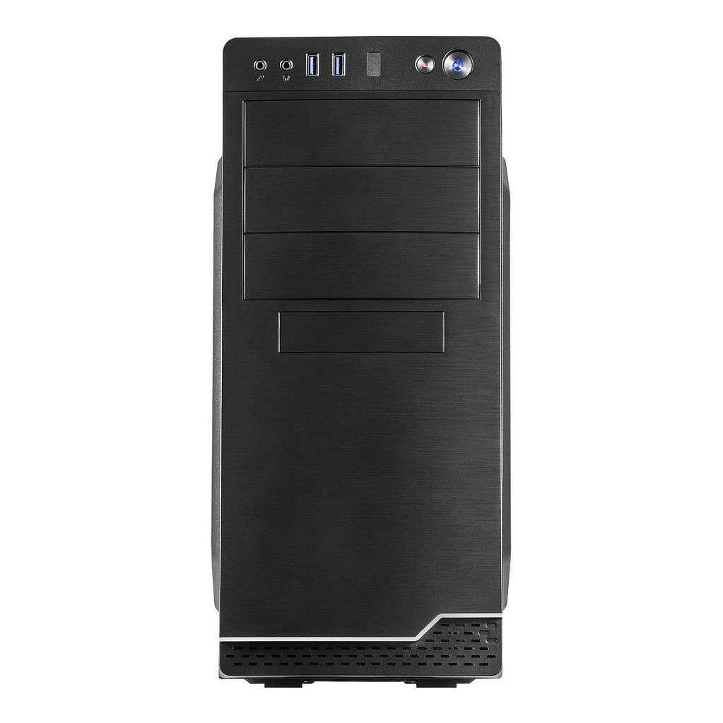 Kasë Inter-Tech IT-5916 / 500W Midi - Zezë thumbnail 2
