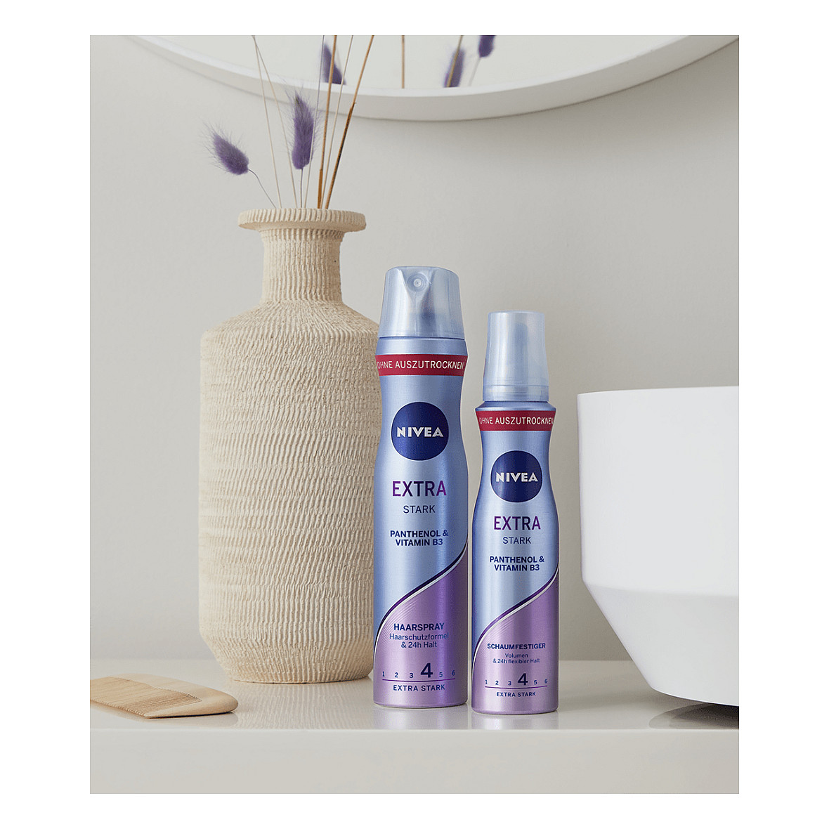 Sprej për Flokë NIVEA Extra Strong Styling Spray / 250 ml / Extra Strong Hold / 24H 4