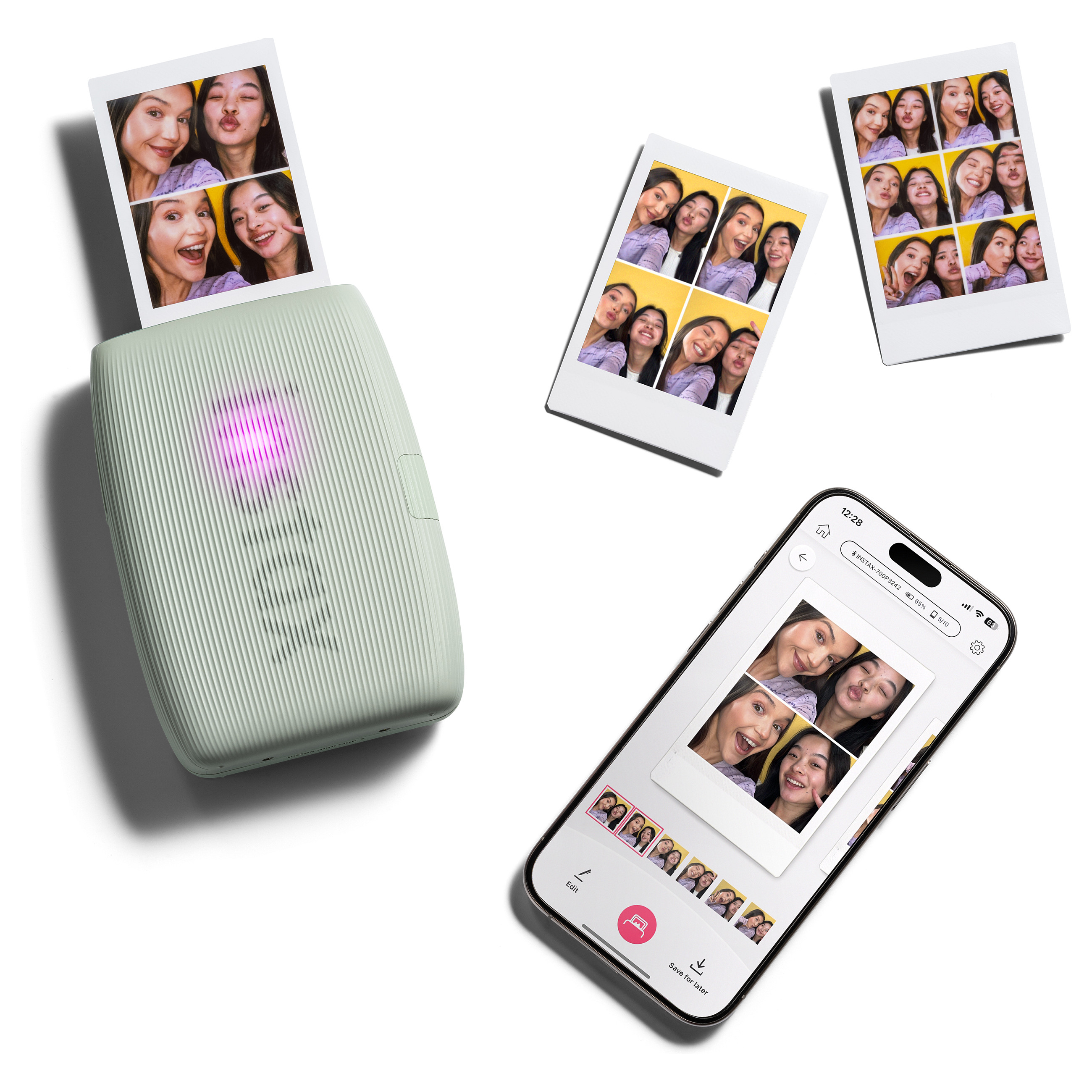 Printer për foto Fujifilm Instax Mini Link3 - Gjelbër 5