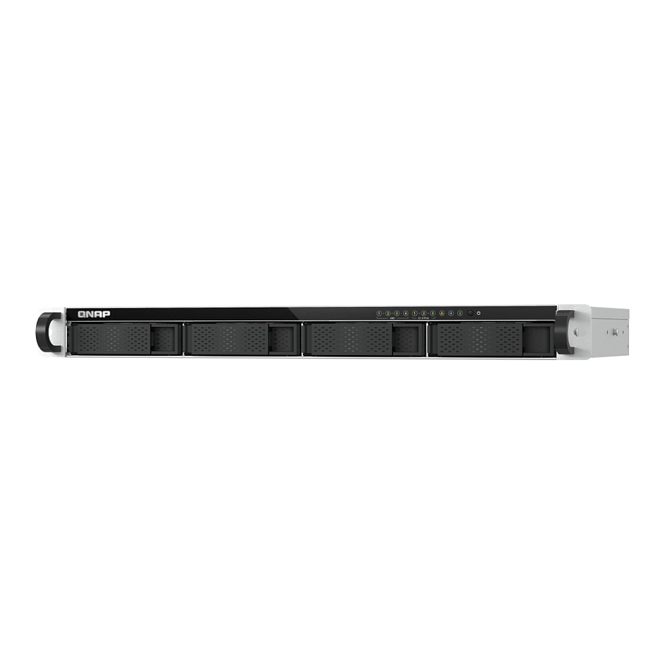 NAS QNAP TS-h765eU-8G, Atom x7405C, 8GB DDR5 ECC, 4 Bay SATA, 3 × M.2 NVMe, 2 × 2.5GbE, 1U Rackmount - Argjend 4