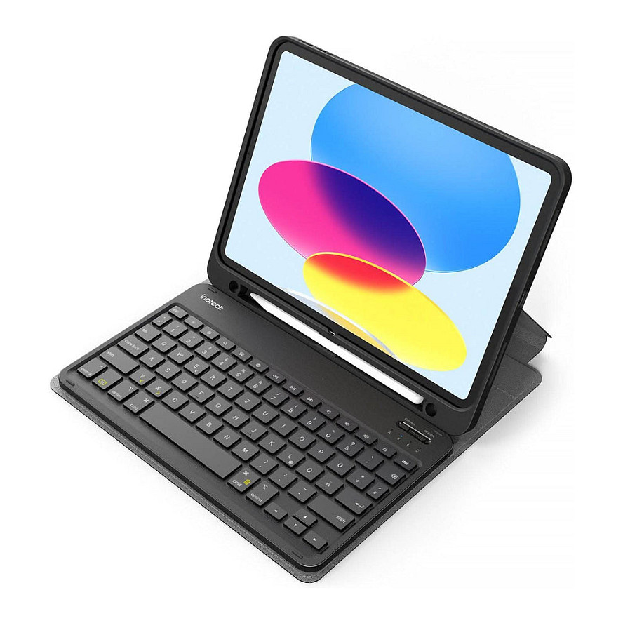 Tastierë për Tablet Logitech Combo Touch / iPad 10th Gen + A16 / QWERTY (IT) / Trackpad / Smart Connector / 16 Nivele Ndriçimi – Gri 5
