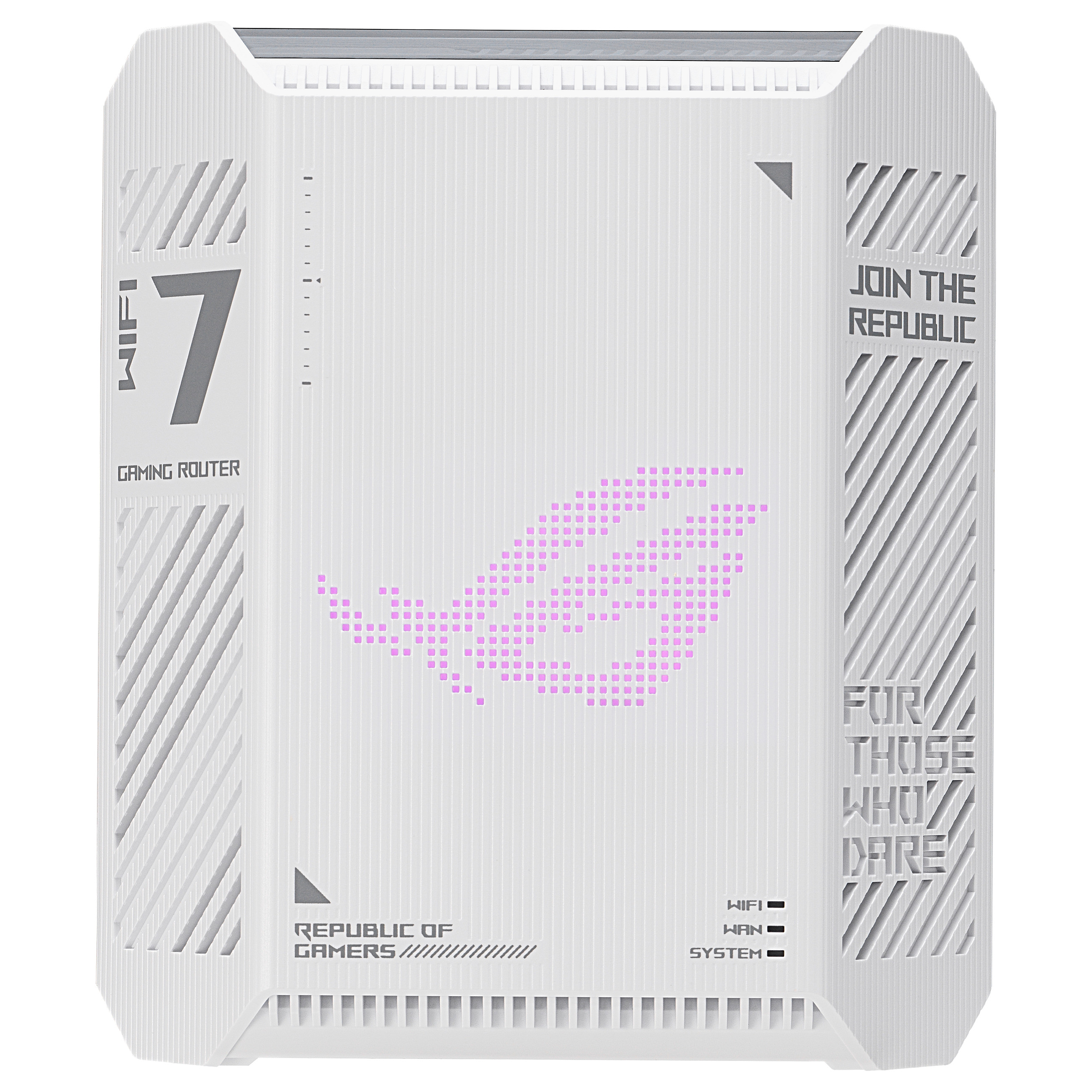 ASUS ROG Strix GS-BE7200 Wi-Fi 7 BE7200 Dual-Band Gaming Router – 2.4GHz 1376Mbps + 5GHz 5764Mbps, MLO, 4096-QAM, 1× 2.5G WAN + 4× 2.5G LAN, AiMesh – Bardhë 7