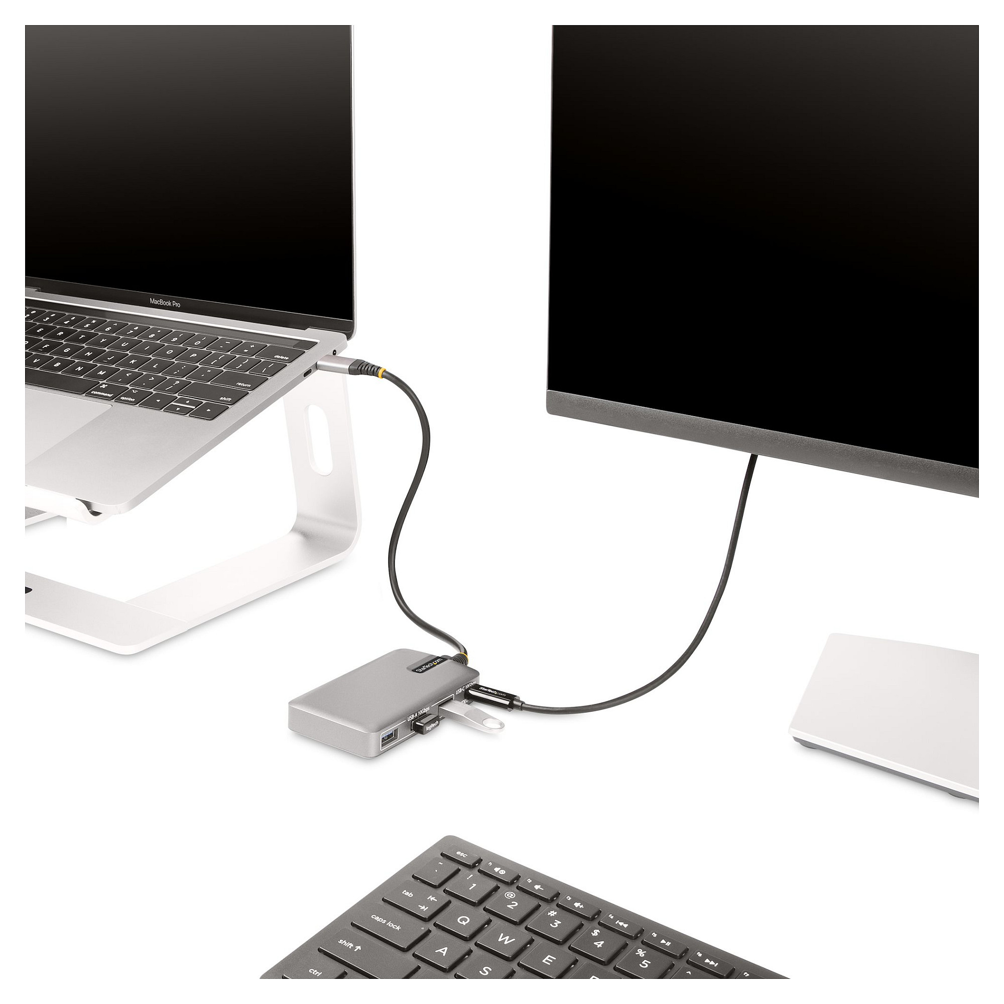 Hub StarTech HB31C3A1CDPPD3 / 3x USB-A + 1x USB-C DP 4K60 / 100W PD / 10Gbps – Argjend 8