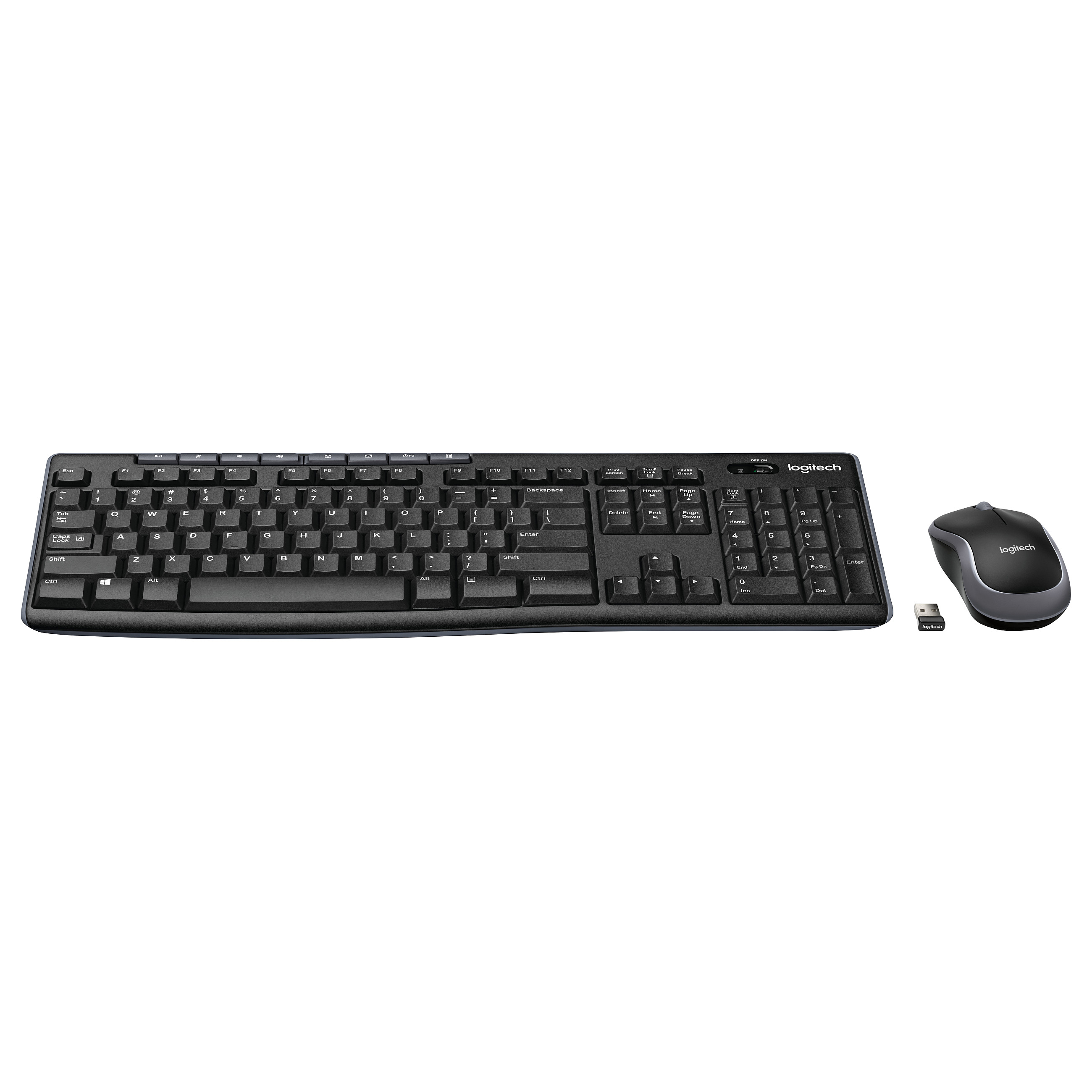 Combo (Tastierë & Maus) Logitech MK270 Wireless / FR - Zezë thumbnail 2