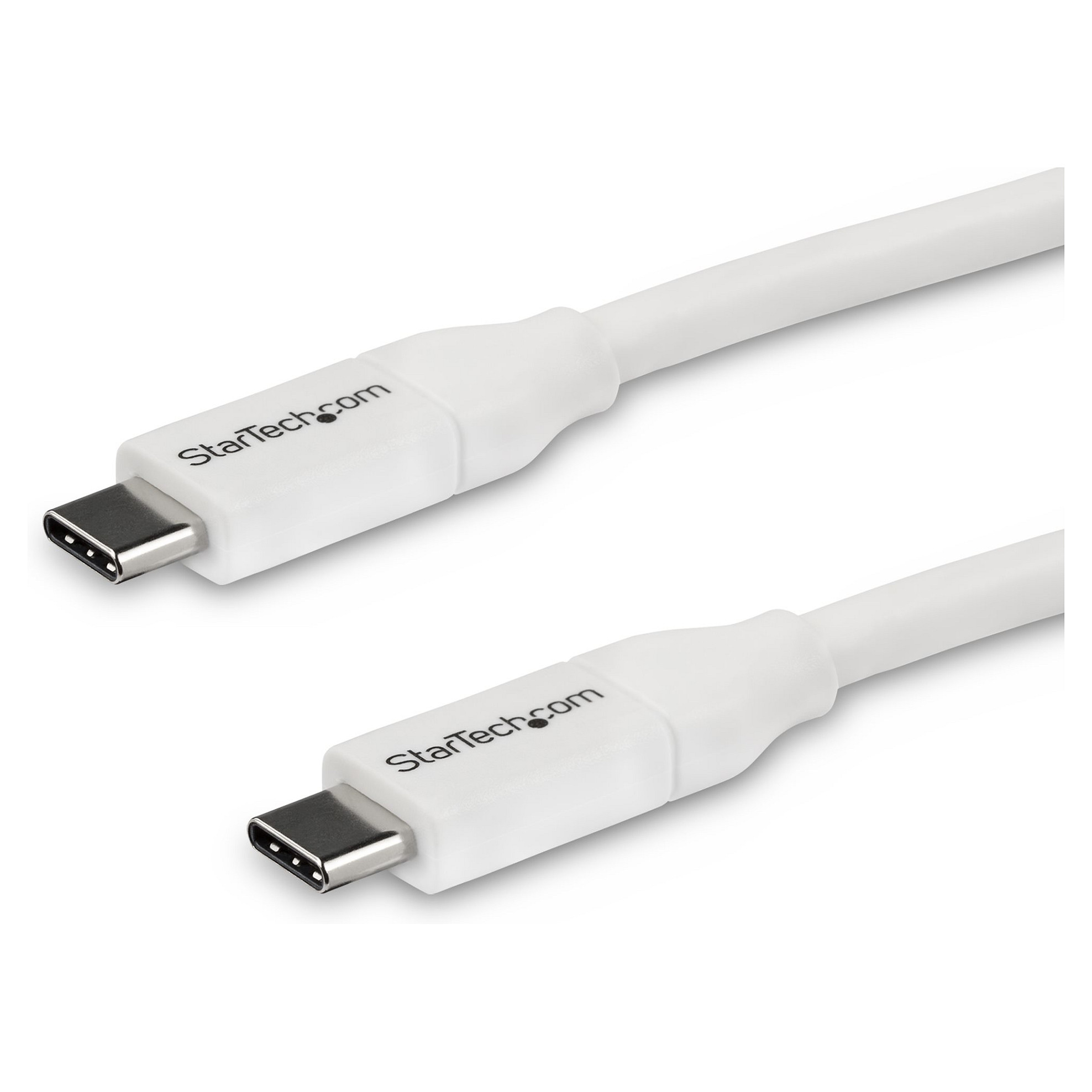 Kabllo USB StarTech.com USB2C5C4MW / USB-C në USB-C / USB 2.0 / 4m - Bardhë
