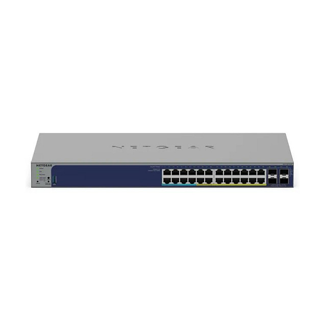 NETGEAR GS728TXUP-300EUS 24-Port Smart Managed Switch with PoE++ (Ultra60), 4x 10G SFP+ Uplink | Layer 2/Layer 3 Lite Enterprise Network Switch thumbnail 2