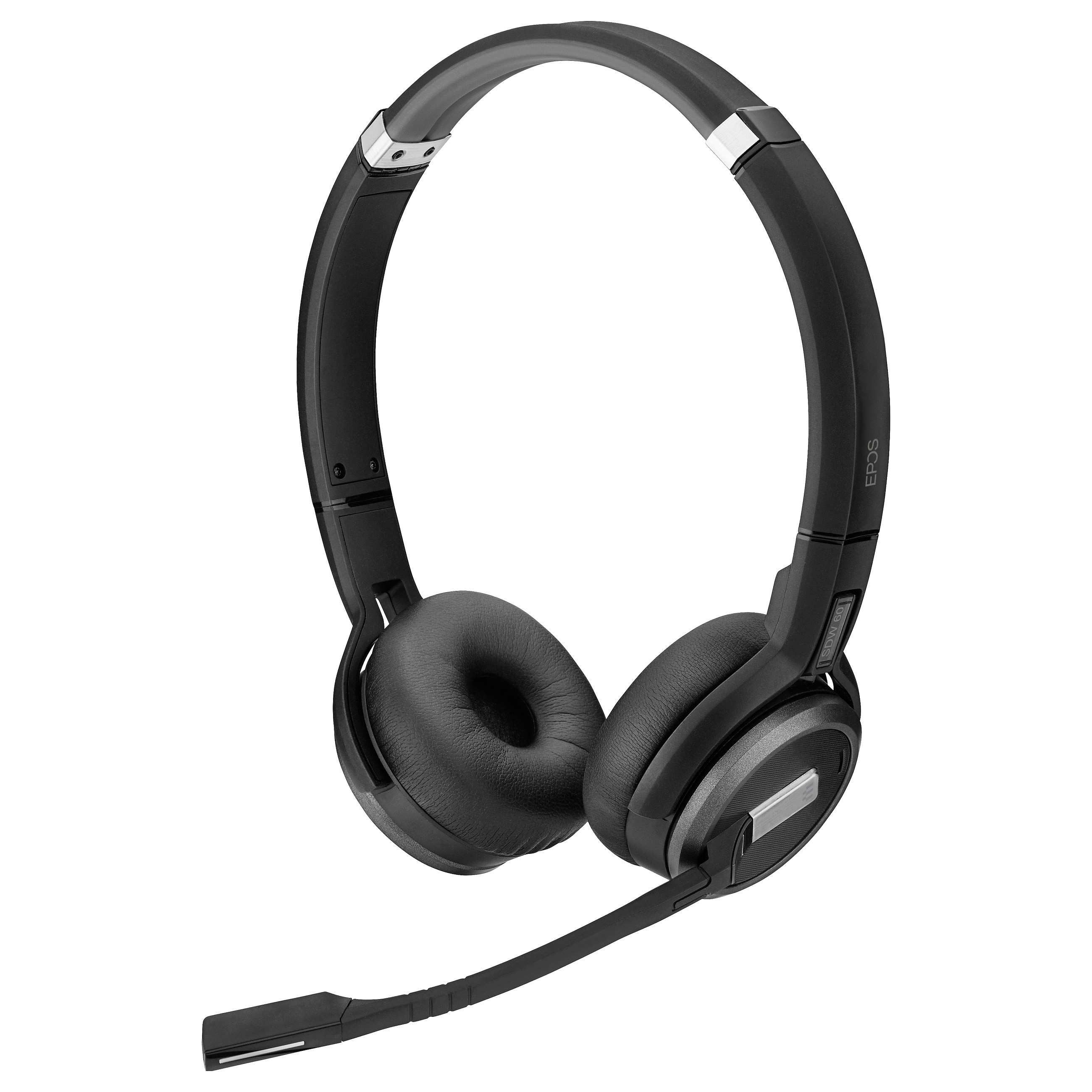 Kufje pa kabllo EPOS IMPACT SDW 5061 / DECT / Stereo / USB-A / 135m / 14 orë / Mikrofon me reduktim të zhurmës - Zezë