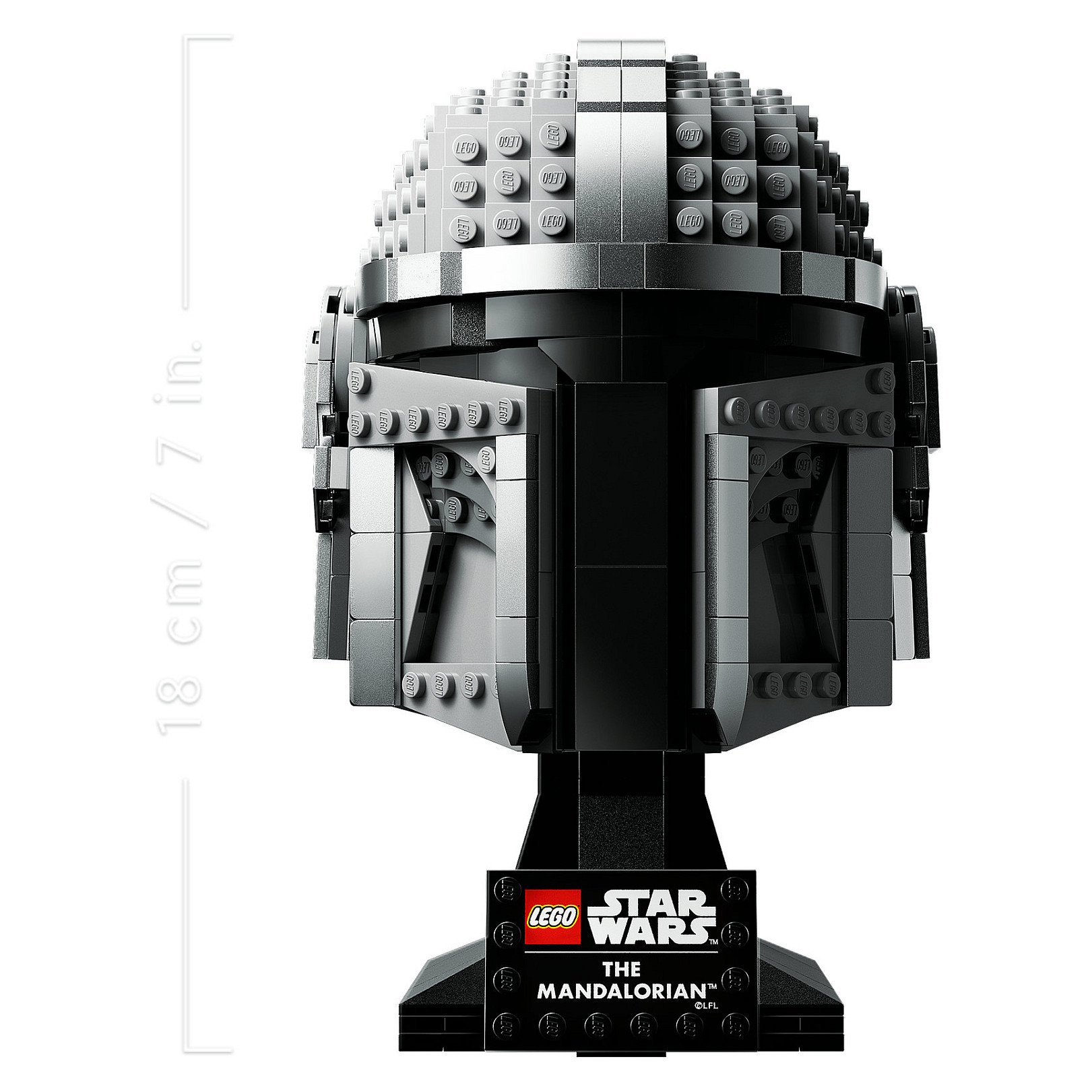 Lego Star Wars Mandalorianer Helm 75328 thumbnail 3